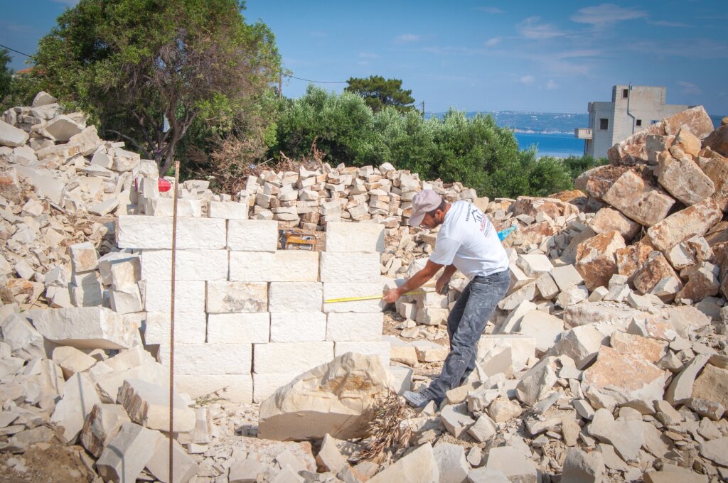 stone builders in Crete- Kyriakidis Villa Constructions