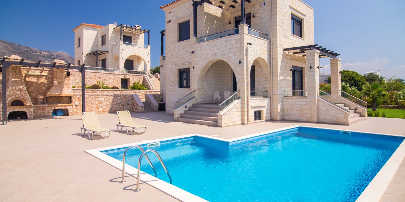 Stone villas in Greece- Chania- Crete: Kyriakidis Construction Company Chania