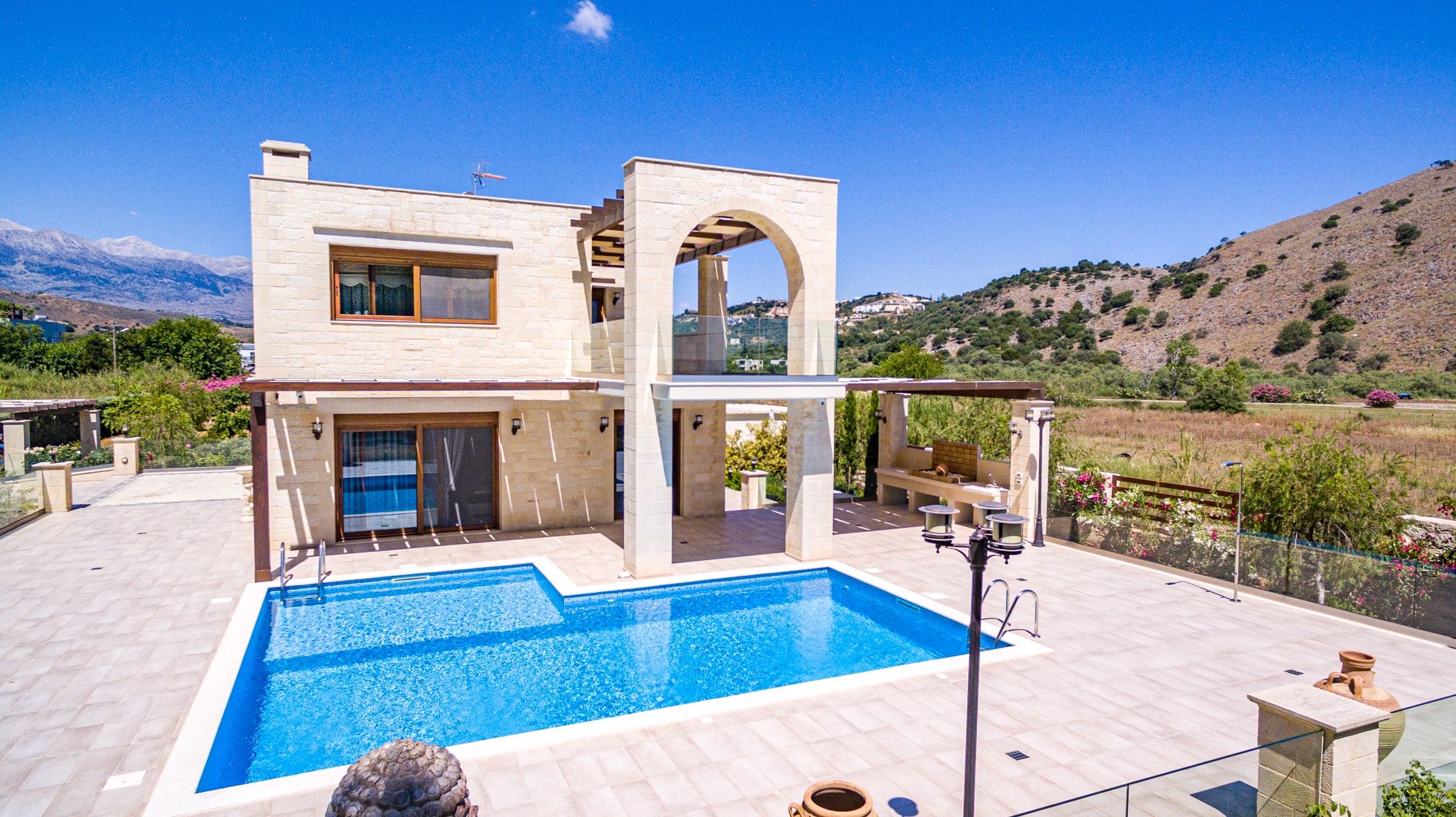 Stone houses for sale in Crete- Kyriakidis Construction Company- Stone Villa