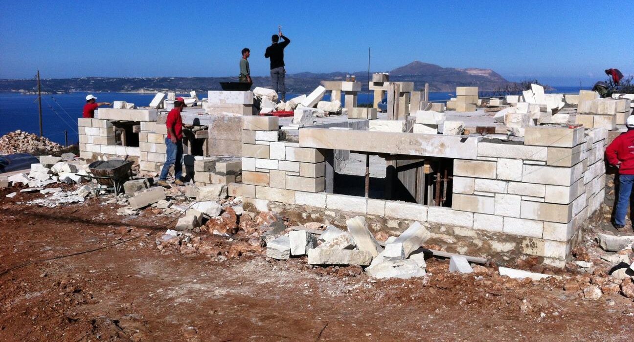κατασκευή σπιτιού στην Κρήτη- Κατασκευές στα Χανιά- Κατασκευαστική Εταιρεία Κυριακίδης