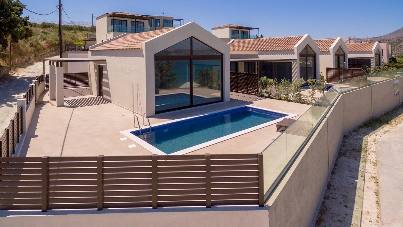 modern villa for sale in Greece- Kyriakidis Construction Company