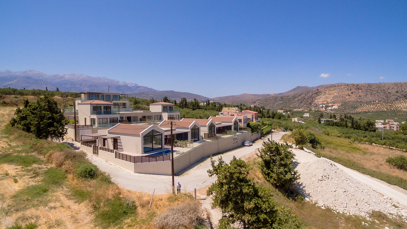Real estate in Crete-invest in Crete- houses complex and villas by Kyriakidis Construction Company