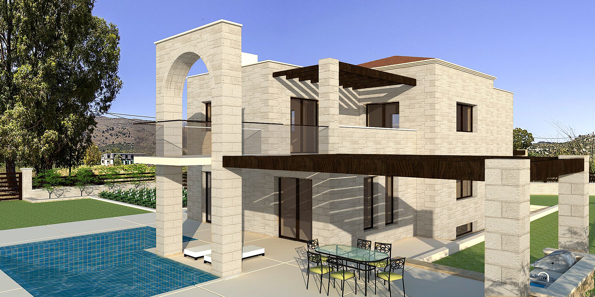 Villa renovation in Crete- Kyriakidis Construction Company Chania Crete