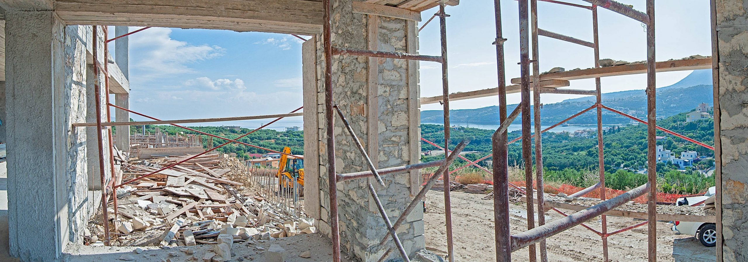 αποπεράτωση κατοικίας και ανακαίνιση σπιτιού Χανιά Κρήτης- Κυριακίδης