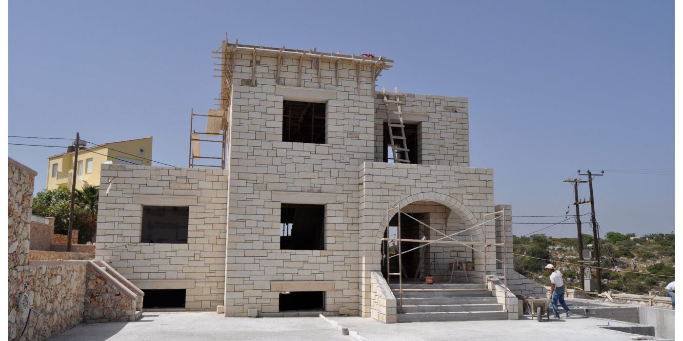 stone house reconstruction chania- Kuriakidis Construction Company