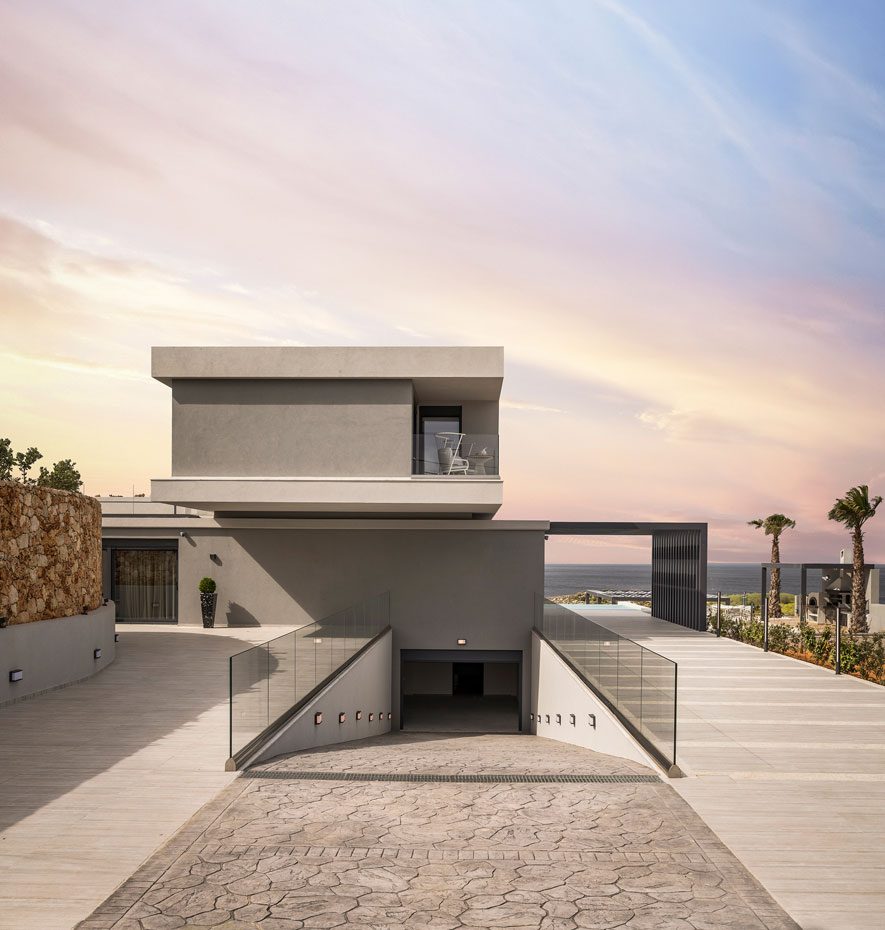 Villa for sale in Crete- Construction Company Kyriakidis- Exterior View