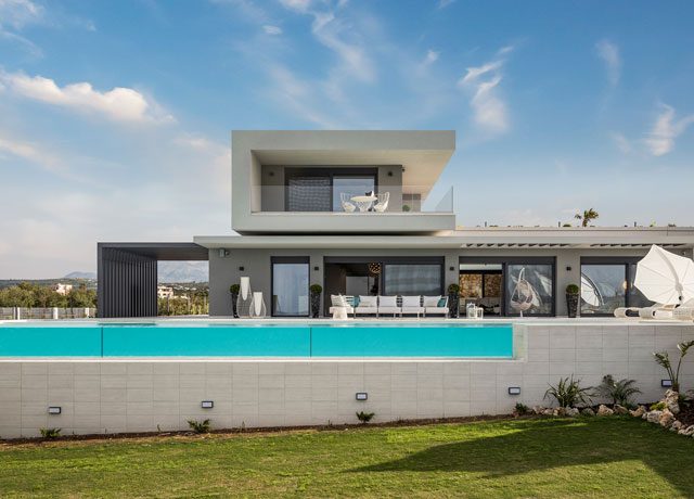 Construction in Crete- Villa with swimming pool